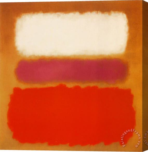 Mark Rothko White Cloud Over Purple 1957 Stretched Canvas Print / Canvas Art