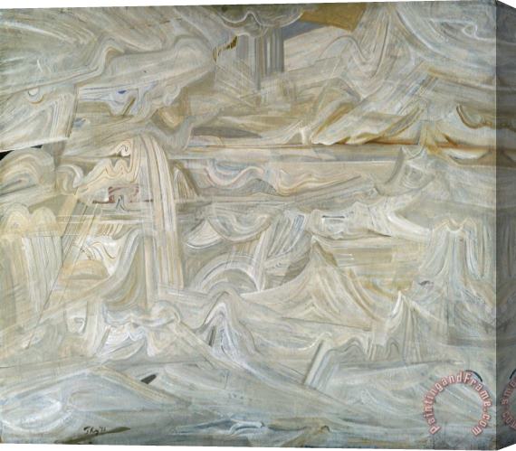 Mark Tobey Northwest Fantasy Stretched Canvas Painting / Canvas Art