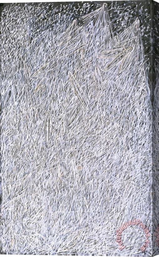Mark Tobey White Night Stretched Canvas Print / Canvas Art