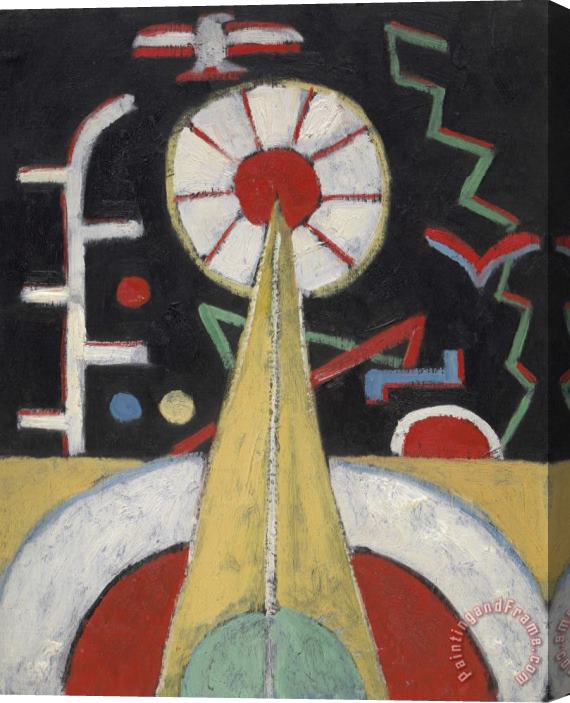 Marsden Hartley Berlin Series No. 1 Stretched Canvas Painting / Canvas Art