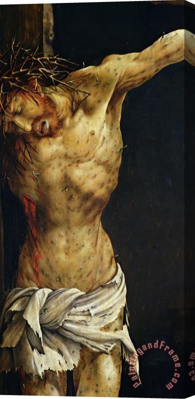 Matthias Grunewald Christ on the Cross Stretched Canvas Print / Canvas Art