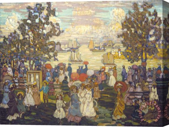 Maurice Brazil Prendergast Salem Willows Stretched Canvas Painting / Canvas Art