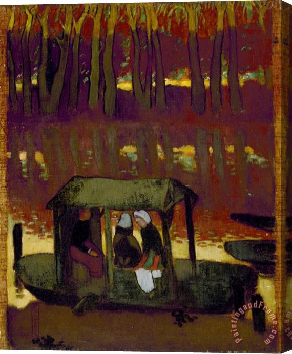 Maurice Denis Evening Memory I Stretched Canvas Painting / Canvas Art
