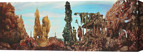 Max Ernst Europe After The Rain Stretched Canvas Print / Canvas Art