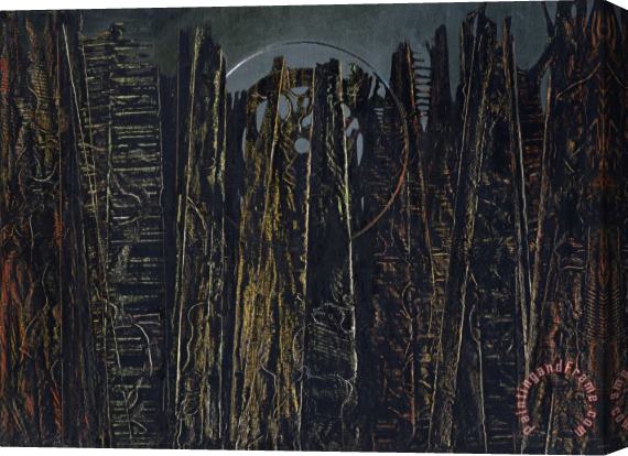 Max Ernst The Forest (la Foret) Stretched Canvas Painting / Canvas Art