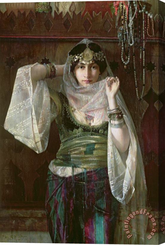Max Ferdinand Bredt The Queen Of The Harem Stretched Canvas Painting / Canvas Art