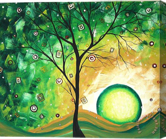 Megan Aroon Duncanson Barren Green Stretched Canvas Print / Canvas Art