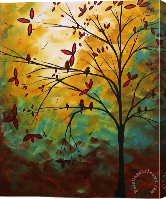 Megan Aroon Duncanson Bird Haven Stretched Canvas Painting / Canvas Art