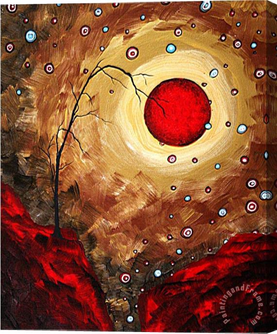 Megan Aroon Duncanson Cosmic Force Stretched Canvas Painting / Canvas Art
