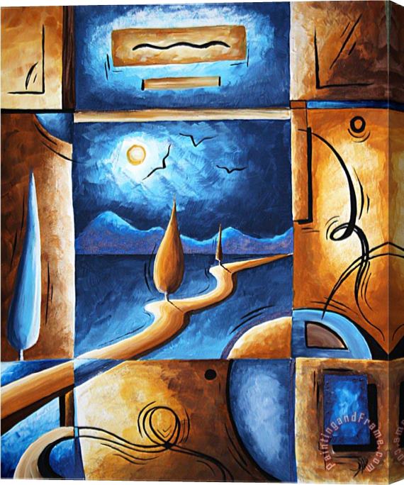 Megan Aroon Duncanson Journey Home Stretched Canvas Painting / Canvas Art