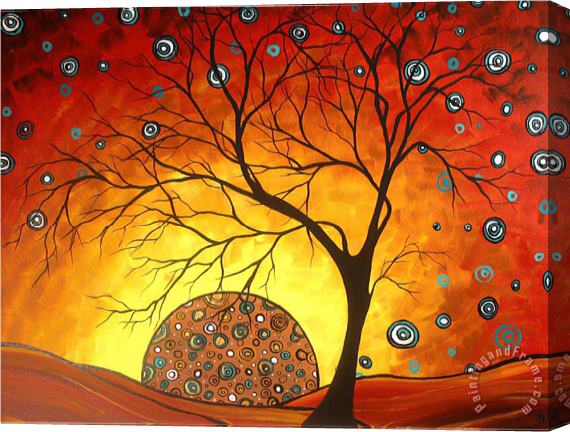 Megan Aroon Duncanson Setting Circle Stretched Canvas Painting / Canvas Art