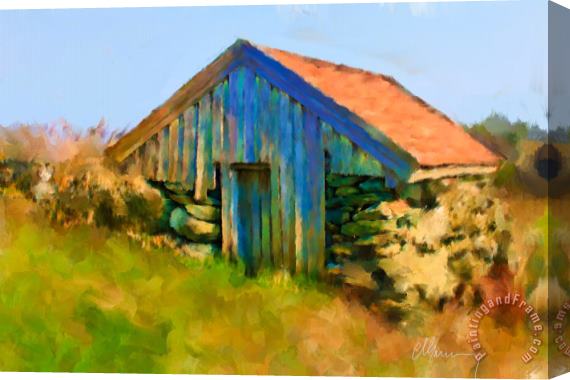 Michael Greenaway The Shack Stretched Canvas Painting / Canvas Art