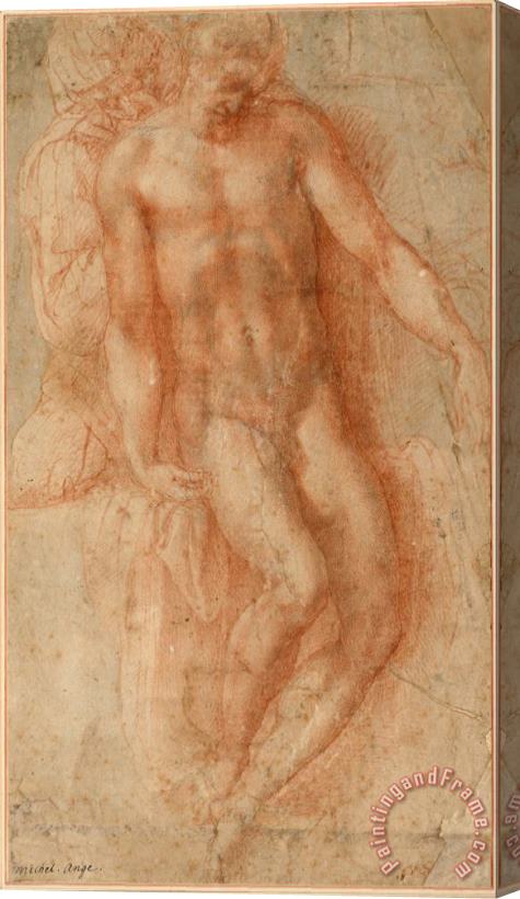 Michelangelo Buonarroti Pieta II Stretched Canvas Print / Canvas Art