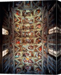 Poster Print Sistine Chapel Ceiling The Separation Of The Waters