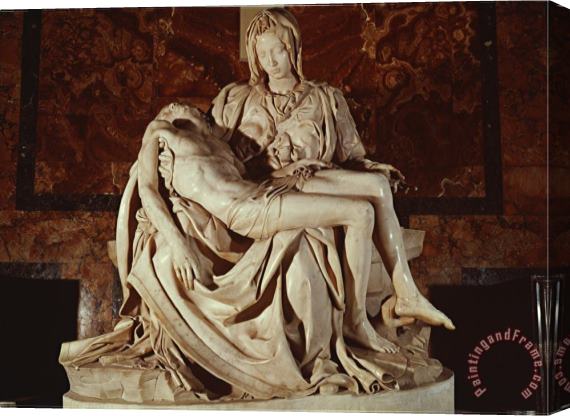 Michelangelo Buonarroti The Pieta Stretched Canvas Painting / Canvas Art