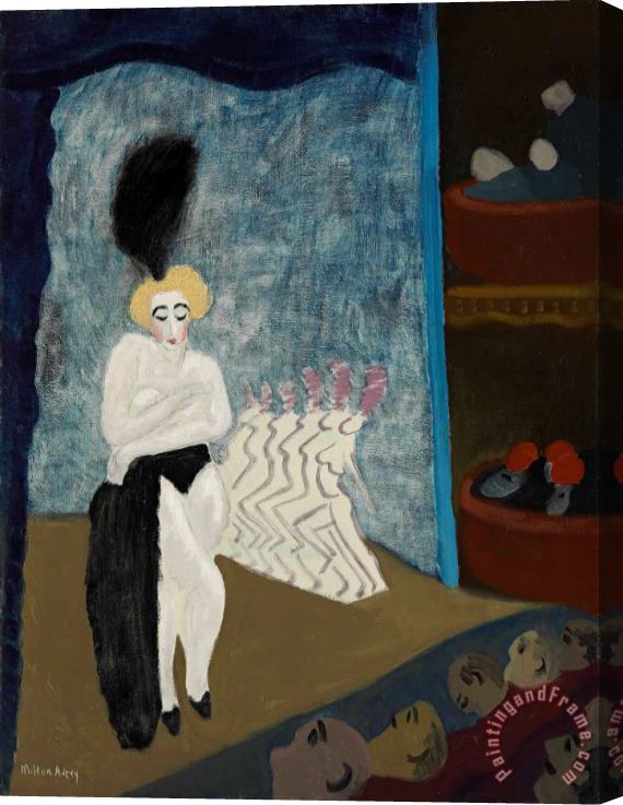 Milton Avery Burlesque, 1936 Stretched Canvas Painting / Canvas Art