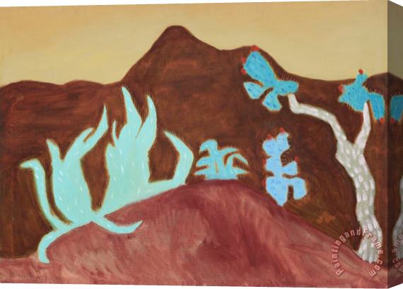 Milton Avery Cactus, 1946 Stretched Canvas Painting / Canvas Art