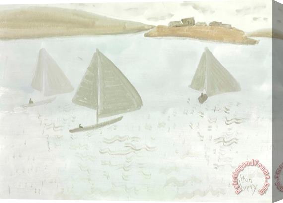 Milton Avery Grey Sails Stretched Canvas Print / Canvas Art