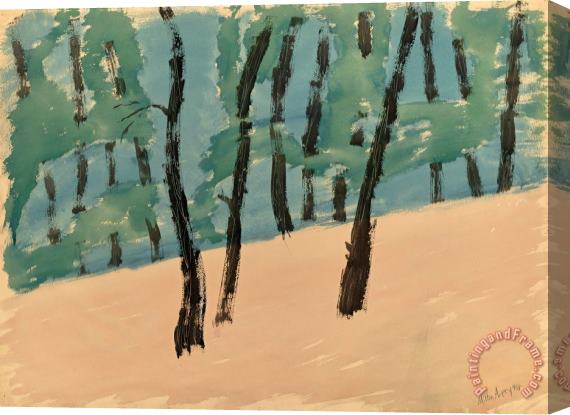 Milton Avery Tree Fantasy, 1958 Stretched Canvas Print / Canvas Art