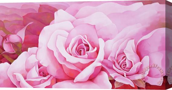 Myung-Bo Sim The Rose Stretched Canvas Print / Canvas Art
