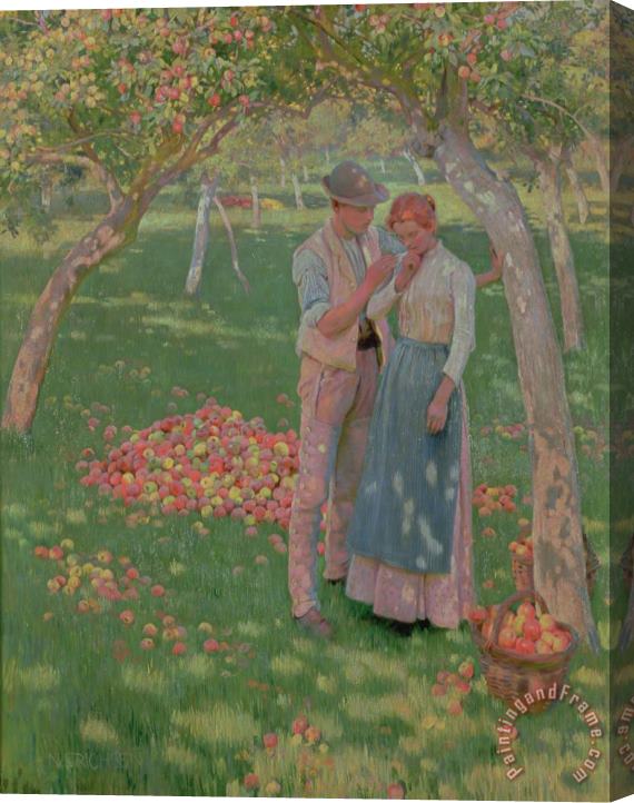 Nelly Erichsen The Orchard Stretched Canvas Painting / Canvas Art