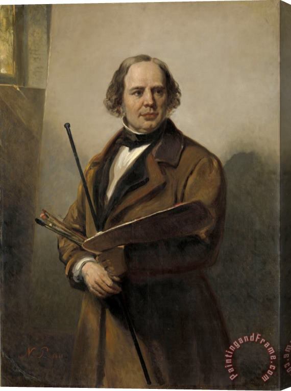 Nicolaas Pieneman Jan Willem Pieneman, Painter, Father of Nicolaas Pieneman Stretched Canvas Painting / Canvas Art