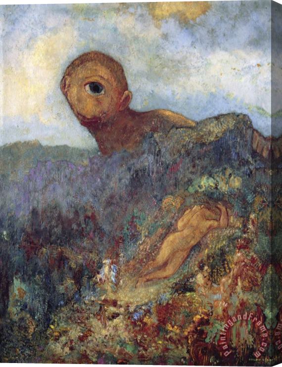 Odilon Redon The Cyclops Stretched Canvas Painting / Canvas Art