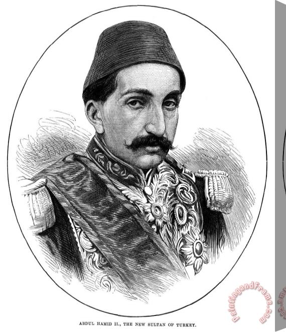 Others Abdul Hamid II (1842-1918) Stretched Canvas Painting / Canvas Art