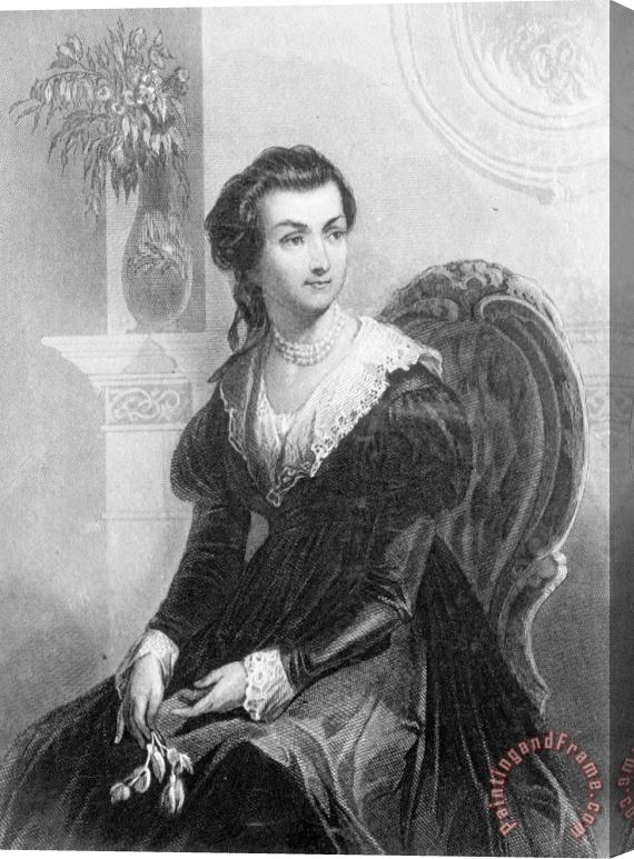 Others Abigail Adams (1744-1818) Stretched Canvas Print / Canvas Art