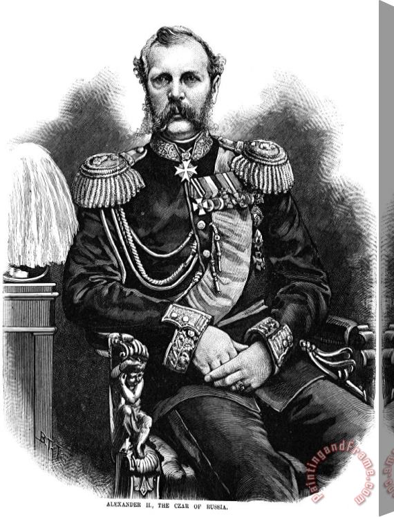 Others Alexander II (1818-1881) Stretched Canvas Print / Canvas Art