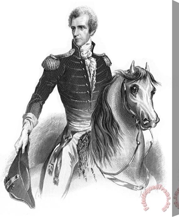 Others Andrew Jackson (1767-1845) Stretched Canvas Painting / Canvas Art