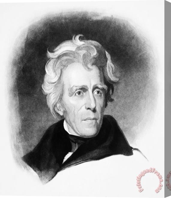 Others Andrew Jackson (1767-1845) Stretched Canvas Print / Canvas Art