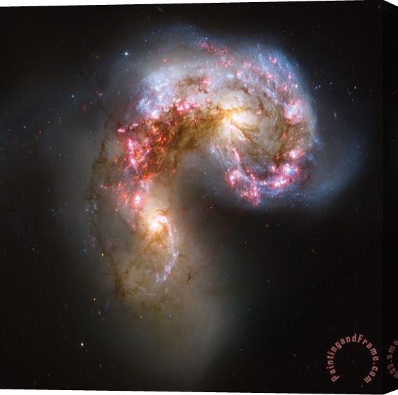 Others Antennae Galaxy Stretched Canvas Painting / Canvas Art