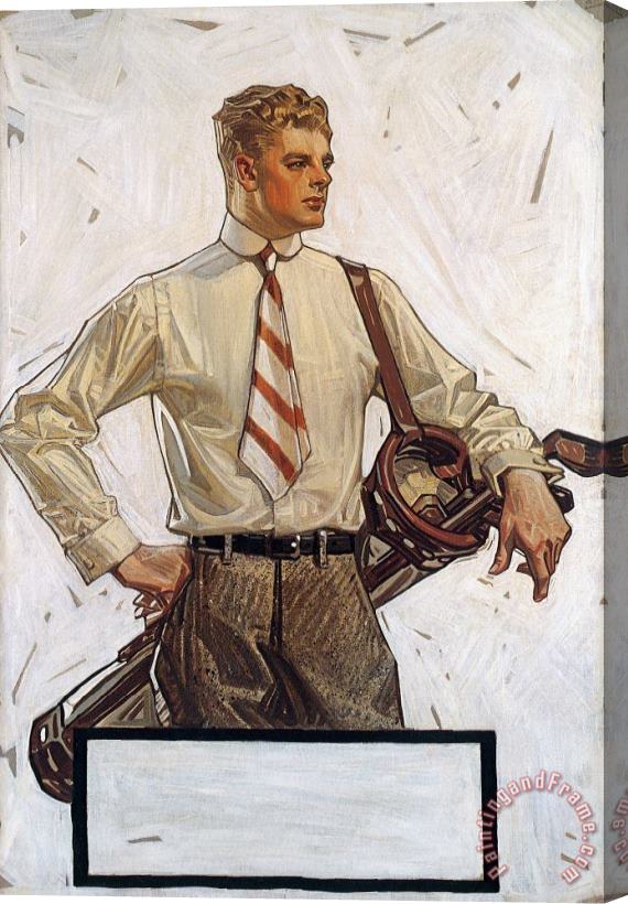Others Arrow Shirt Collar Ad, 1922 Stretched Canvas Print / Canvas Art