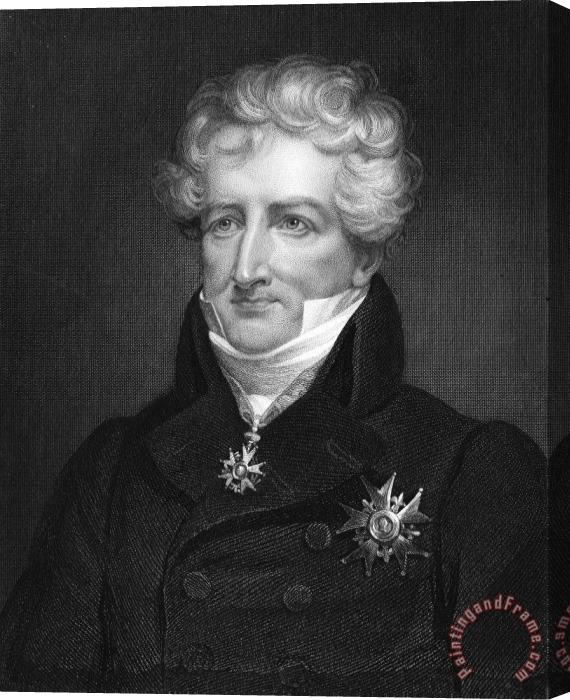 Others Baron Georges Cuvier Stretched Canvas Print / Canvas Art