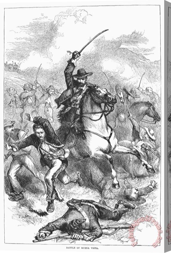 Others Battle Of Buena Vista, Stretched Canvas Painting / Canvas Art