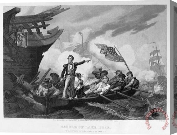 Others Battle Of Lake Erie, 1813 Stretched Canvas Painting / Canvas Art