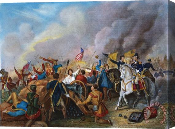 Others Battle Of New Orleans, 1815 Stretched Canvas Painting / Canvas Art