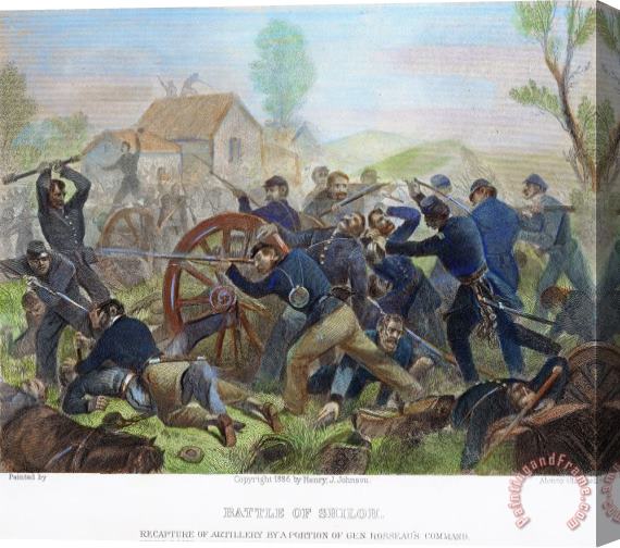 Others Battle Of Shiloh, 1862 Stretched Canvas Painting / Canvas Art
