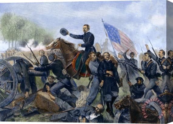 Others Battle Of Spotsylvania Stretched Canvas Print / Canvas Art