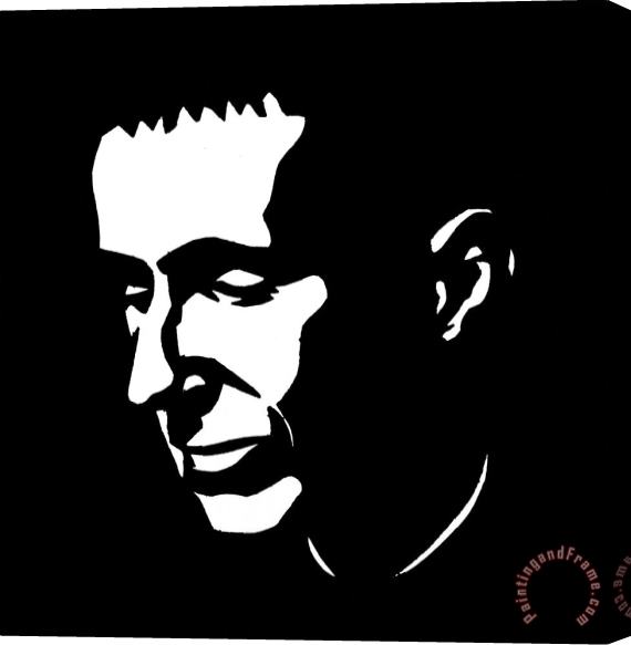 Others Bertolt Brecht (1898-1956) Stretched Canvas Painting / Canvas Art