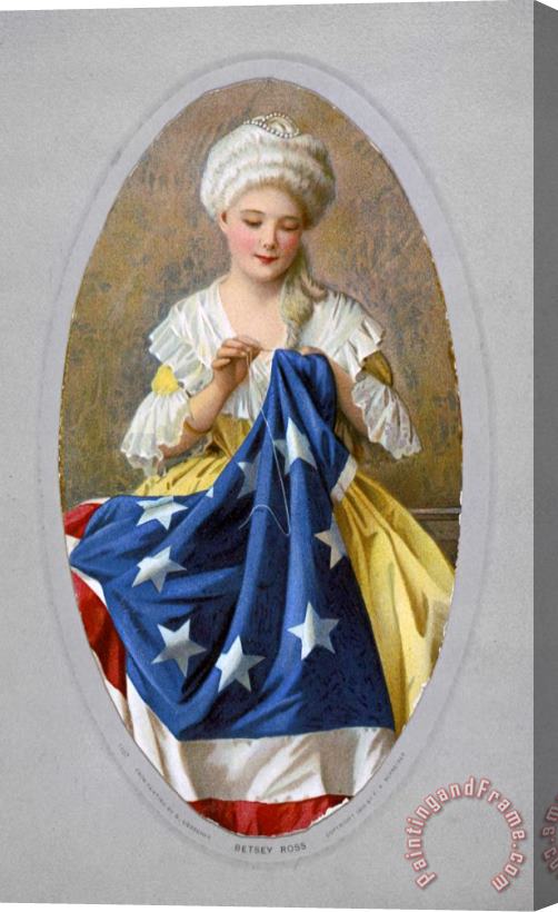 Others Betsy Ross (1752-1836) Stretched Canvas Painting / Canvas Art