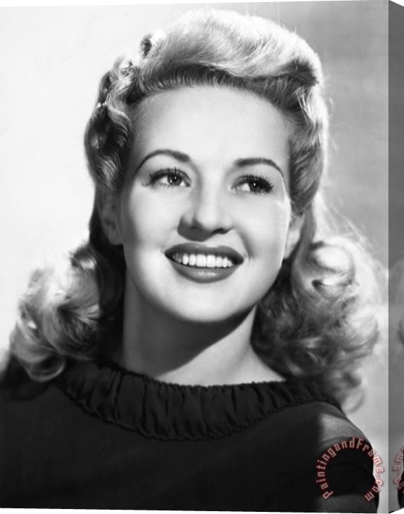 Others Betty Grable (1916-1973) Stretched Canvas Print / Canvas Art