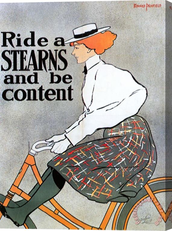 Others Bicycle Poster, 1896 Stretched Canvas Print / Canvas Art