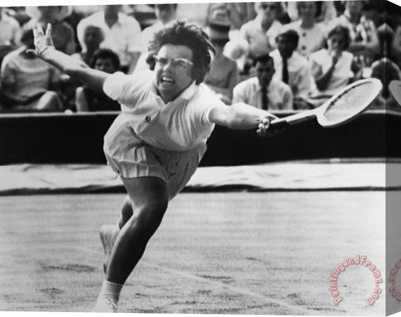 Others Billie Jean King (1943- ) Stretched Canvas Painting / Canvas Art