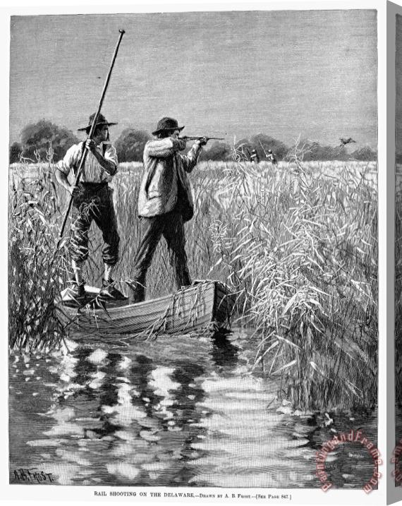 Others Bird Shooting, 1890 Stretched Canvas Painting / Canvas Art