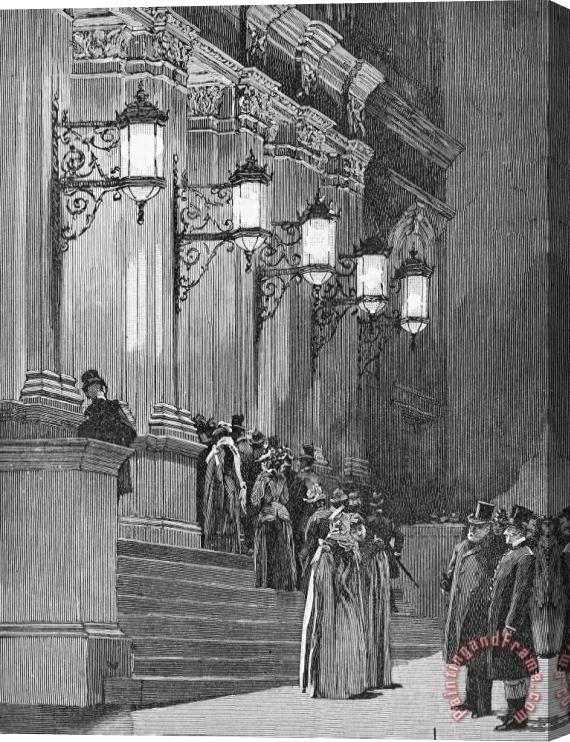 Others Carnegie Hall, 1891 Stretched Canvas Print / Canvas Art