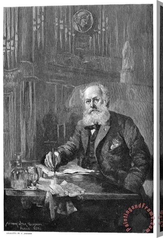 Others Charles Francois Gounod Stretched Canvas Print / Canvas Art
