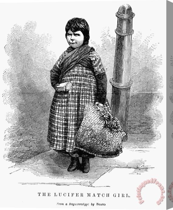 Others Child Labor, 1861 Stretched Canvas Print / Canvas Art