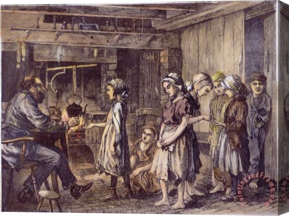 Others Child Labor, 1871 Stretched Canvas Print / Canvas Art